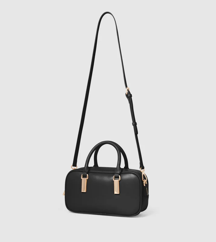 فورايفر نيو TERRI Metal Trim Barrel Bag